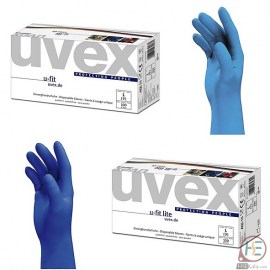 دستکش یکبار مصرف Uvex مدل  u-fit 